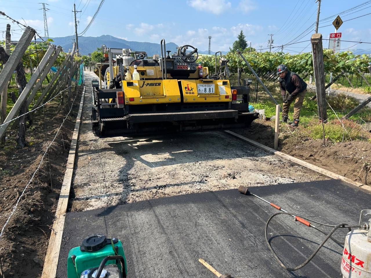 長野県塩尻市舗装工事（公共事業）