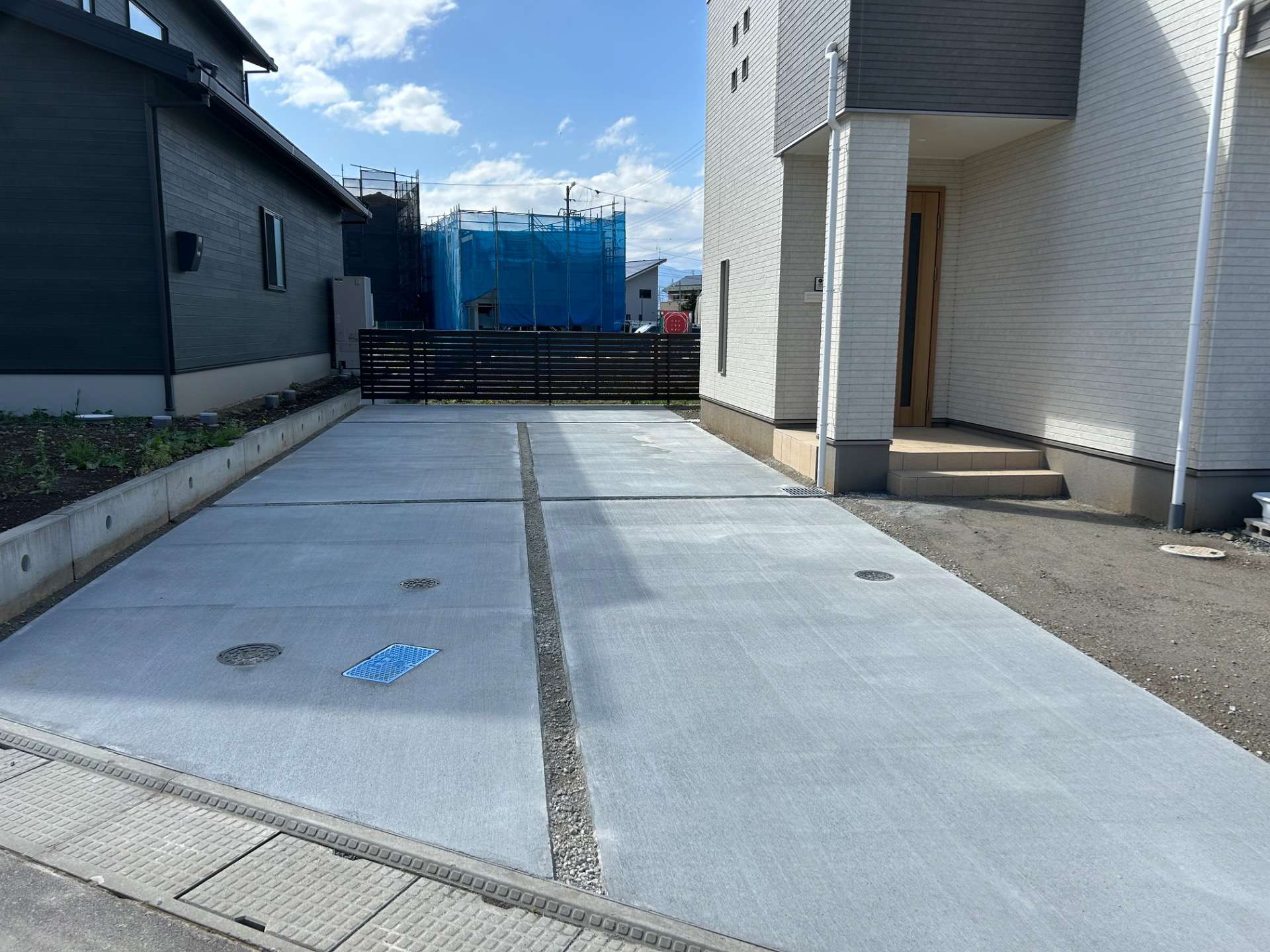 塩尻市　土間コンクリート工事